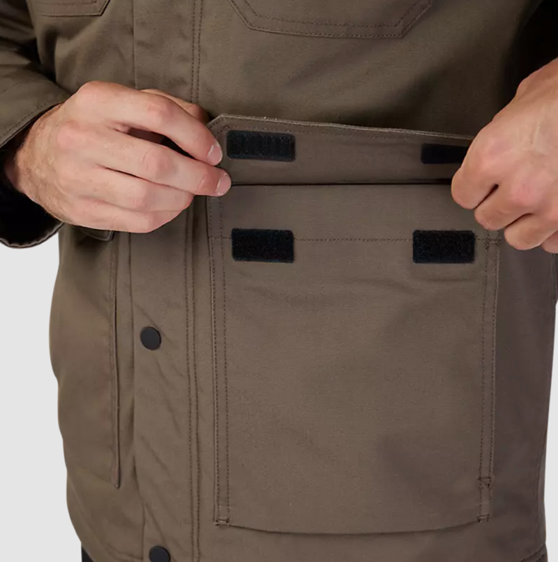 Fox Mercher Casual Jacket in Brown-2